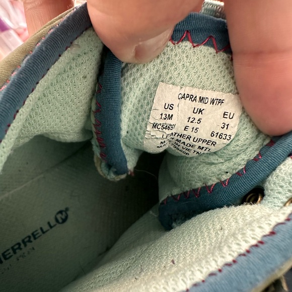 Merrell Capra Mid WP Hiking Boots - Kids' | REI Co-op size 13M - Picture 8 of 8